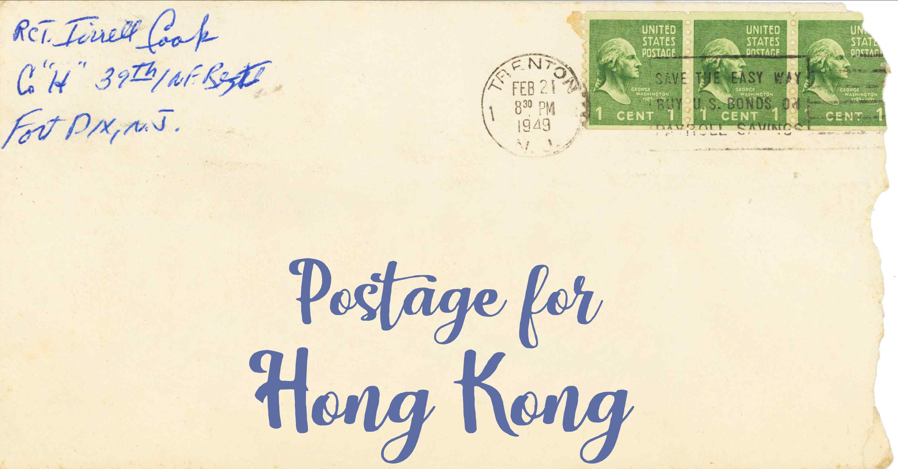 Postage to Hong Kong First Class Postage to Hong Kong Postage From