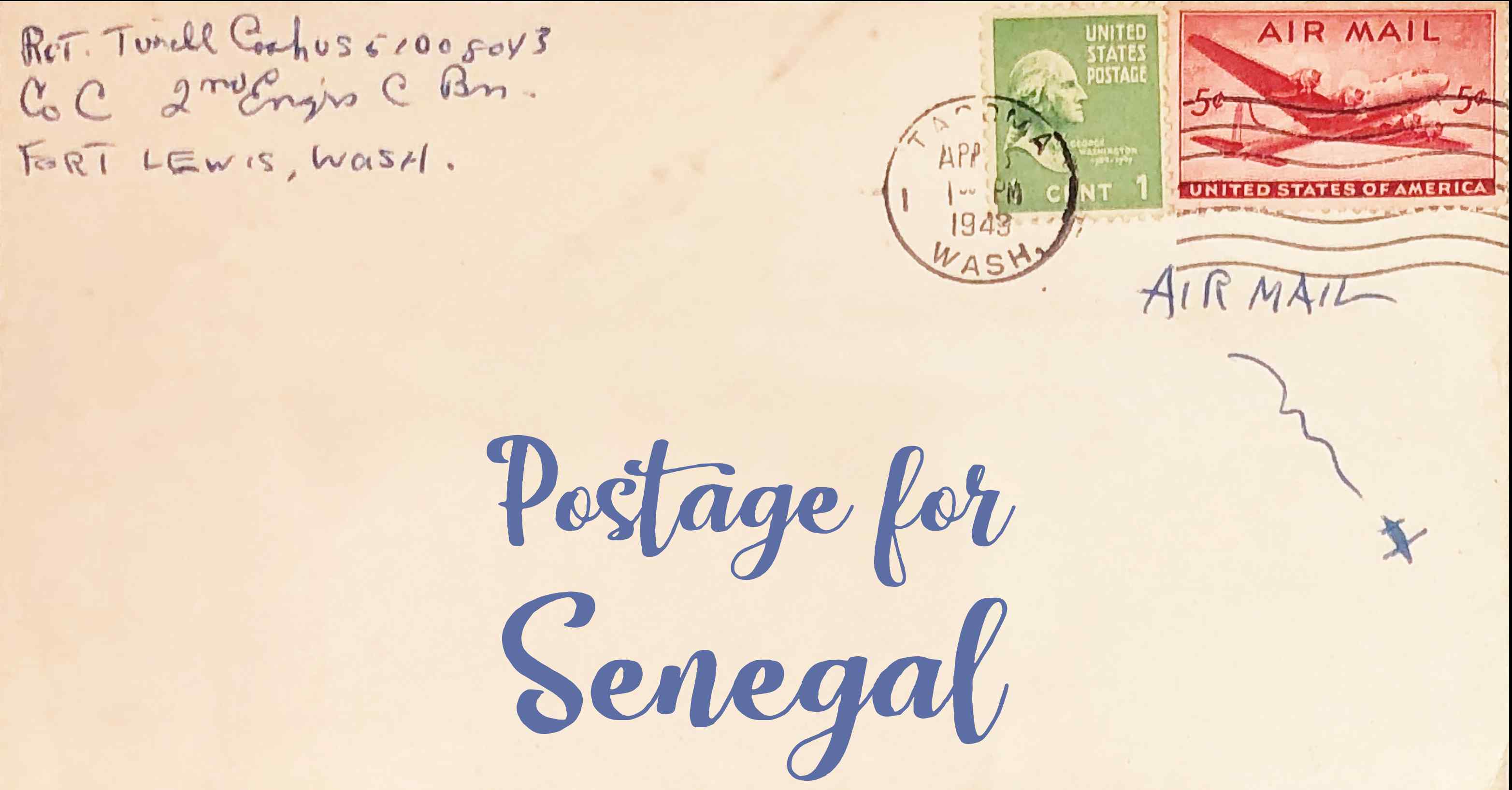 Postage to Senegal | First Class Postage to Senegal | Postage From US